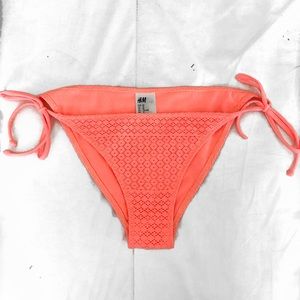 crocheted H&M bikini bottoms